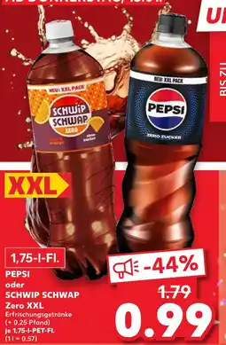 Kaufland Pepsi zero xxl Angebot