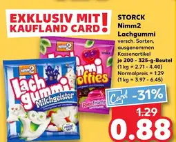 Kaufland Storck nimm2 lachgummi milchgeister Angebot