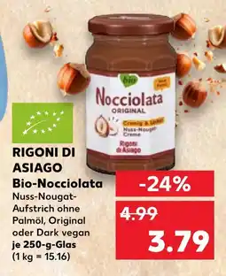 Kaufland Rigoni di asiago bio-nocciolata original Angebot