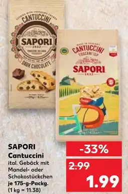 Kaufland Sapori cantuccini mandel Angebot