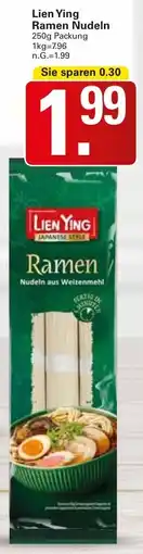 WEZ Lien Ying Ramen Nudeln Angebot