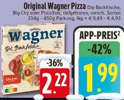 Edeka Original Wagner Pizza Angebot