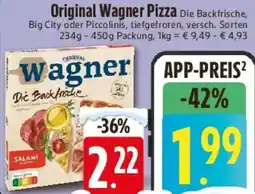 E-Center Original Wagner Pizza Angebot
