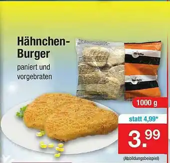 Zimmermann Hähnchen-burger Angebot