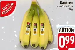 E-Center GUT & GÜNSTIG Bananen Angebot