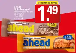 WEZ ahead Schokoriegel Angebot