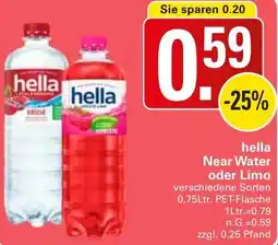 WEZ hella Near Water oder Limo Angebot