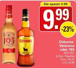 WEZ Osborne Veterano oder 103 Angebot