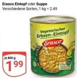 Globus Erasco Eintopf oder Suppe Angebot