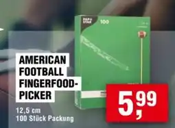 Handelshof AMERICAN FOOTBALL FINGERFOOD- PICKER Angebot