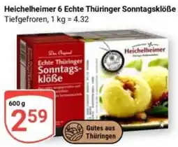 Globus Heichelheimer 6 Echte Thüringer Sonntagsklöße Angebot