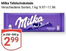 Globus Milka Tafelschokolade Angebot