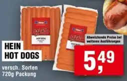 Handelshof HEIN HOT DOGS Angebot