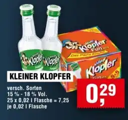 Handelshof KLEINER KLOPFER Angebot