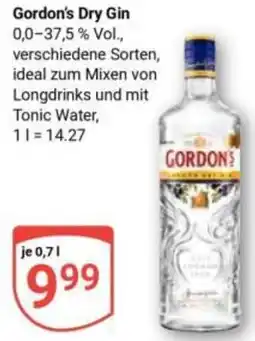 Globus Gordon's Dry Gin Angebot