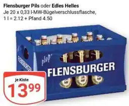 Globus Flensburger Pils oder Edles Helles Angebot