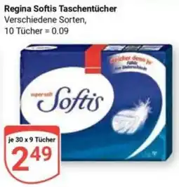 Globus Regina Softis Taschentücher Angebot