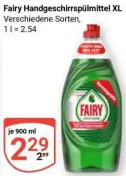 Globus Fairy Handgeschirrspülmittel XL Angebot