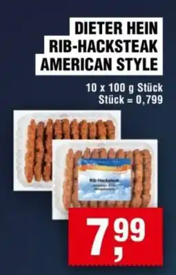 Handelshof DIETER HEIN RIB-HACKSTEAK AMERICAN STYLE Angebot