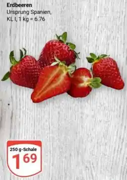 Globus Erdbeeren Angebot