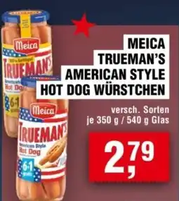 Handelshof MEICA TRUEMAN'S AMERICAN STYLE HOT DOG WÜRSTCHEN Angebot