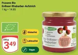 Globus Frusano Bio Erdbeer-Rhabarber-Aufstrich Angebot