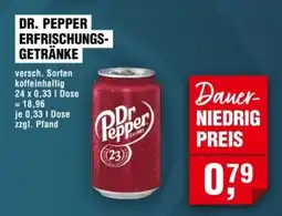 Handelshof DR. PEPPER ERFRISCHUNGS- GETRÄNKE Angebot