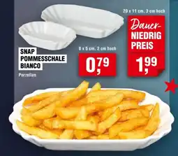 Handelshof SNAP POMMESSCHALE BIANCO Angebot