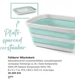 Tchibo Faltbarer Wäschekorb Angebot