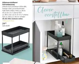 Tchibo Höhenverstellbarer Schrankauszug Angebot