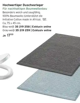 Tchibo Hochwertiger Duschvorleger Angebot