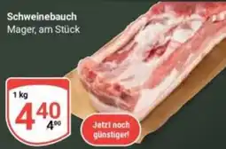 Globus Schweinebauch Angebot