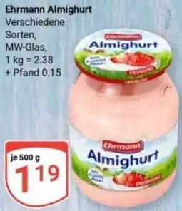 Globus Ehrmann Almighurt Angebot