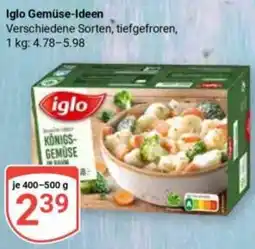 Globus Iglo Gemüse-Ideen Angebot