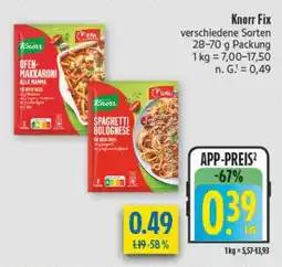 diska Knorr Fix Angebot