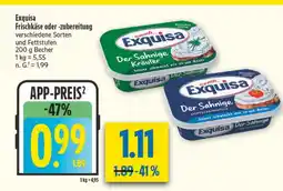 diska Exquisa Frischkäse oder -zubereitung Angebot