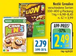 diska Nestlé Cerealien Angebot