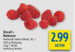 diska Driscoll's Himbeeren Angebot