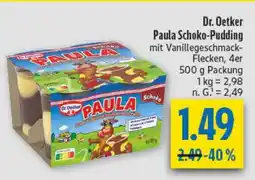 diska Dr. Oetker Paula Schoko-Pudding Angebot