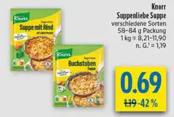 diska Knorr Suppenliebe Suppe Angebot