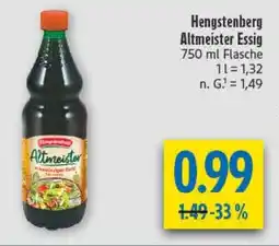 diska Hengstenberg Altmeister Essig Angebot