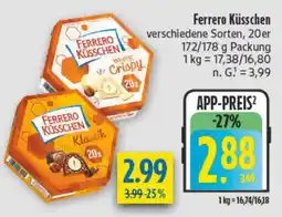 diska Ferrero Küsschen Angebot
