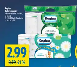 diska Regina Toilettenpapier Angebot