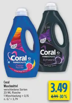 diska Coral Waschmittel Angebot