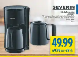 diska SEVERIN Filterkaffeemaschine ,,KA9307" Angebot