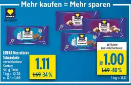 diska EDEKA Herzstücke Schokolade Angebot