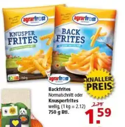 Multi Markt agrarfrost Backfrites Angebot