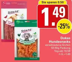 WEZ Dokas Hundesnacks Angebot
