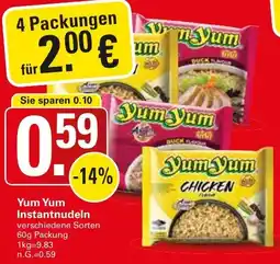 WEZ Yum Yum Instantnudeln Angebot