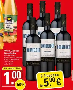 WEZ Wein-Genuss Dornfelder Angebot